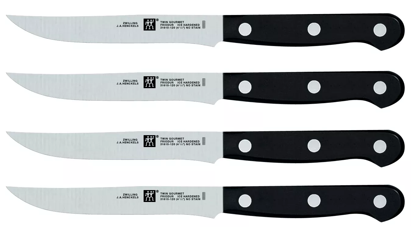 Zwilling J.A. Henckels Gourmet 4-Piece Steak Knife Set